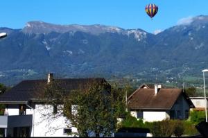 Vue sur les montagnes