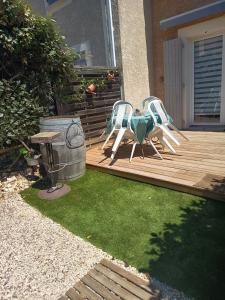 Maisons de vacances Maisonnette 4 personnes : photos des chambres