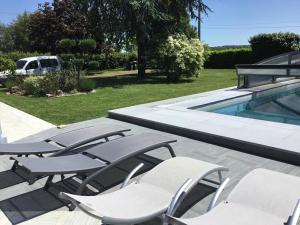 Sejours chez l'habitant Parentale Pradere avec piscine : photos des chambres