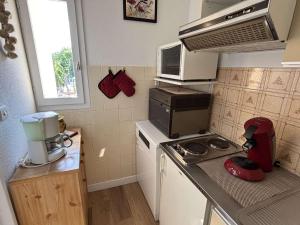Appartement 2 piècescabine, près de la plage avec loggia - Parking privé, TV, lave-linge & lave-vaisselle - FR-1-225-85