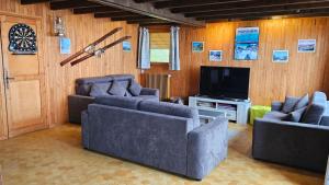 Chalets Chalet les Alpages vue panoramique sur le lac Leman : photos des chambres