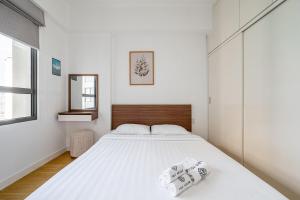 New Modern interior tidy Masteri T1 2 room, 2 bathroom apartment