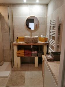 Appartements Hebergement avec jardin : photos des chambres
