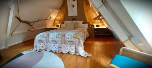 Maisons de vacances Gite Les Pierres Blondes : photos des chambres