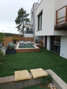 Maisons de vacances Agreable villa familiale avec piscine : photos des chambres