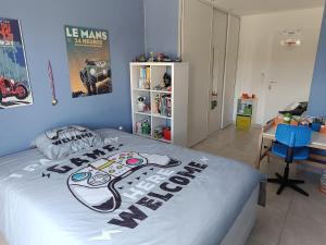 Maisons de vacances Agreable villa familiale avec piscine : photos des chambres