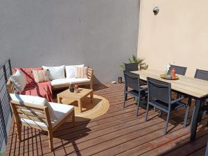 Maisons de vacances Agreable villa familiale avec piscine : photos des chambres