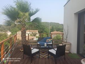 Maisons de vacances Agreable villa familiale avec piscine : Maison 4 Chambres
