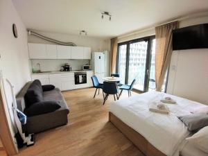 Modern apartment with parking