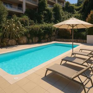 Appartements Beau T3 Central - Vue mer & Piscine - A Funtana : photos des chambres