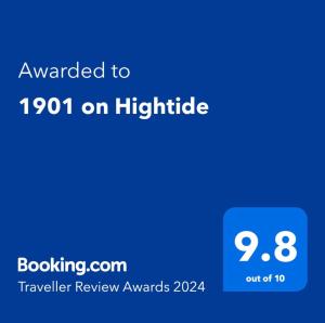 Durban Holiday Apartments , 1901 on High Tide