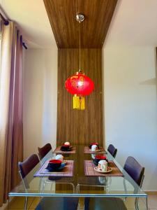 Apartamento com piscina e Toque Samurai