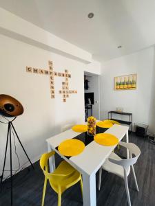 Appartements Petille en champagne - 1 chambre - Terrasse : photos des chambres