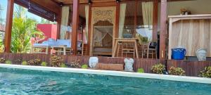 Nice villa private pool views work table yoga