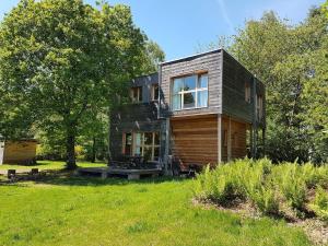 Maisons de vacances Ecolodge contemporain nature et vue : photos des chambres
