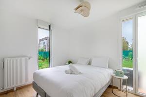 Appartements Charmant T4, jardin, calme : photos des chambres