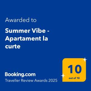 Summer Vibe - Apartament la curte