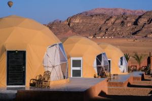 Desert Elegance Luxury Bedouin Camp Panoramic View