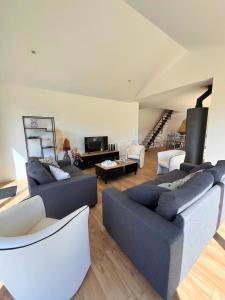 Villas IDEAL - Villa, jaccuzi & jardin prive - 1 a 11 personnes - proche plage & bourg : photos des chambres