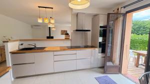 Belle villa rénovée, vue sur les Albères