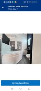 Charmant Studio Baignoire