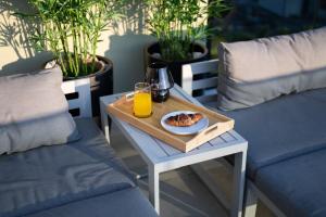 Luxury rooftop duplex apartment