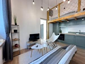 Appartements Loft spacieux et lumineux a 200m du Scorff : photos des chambres