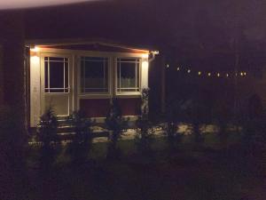 Cozy house with fireplace