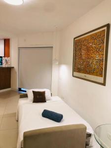 Caminhe p a Praia de Copa, vista p montanha, com piscina e sauna