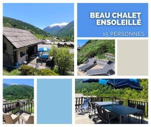 Chalets Beau chalet 15p - Abries - Parc naturel du Queyras : Chalet