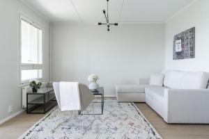 2 bedroom family apartment with sauna and parking