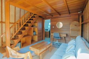 Murna Villa 2, a modern Balinese wooden house with 360 GWK view