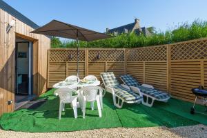 Maisons de vacances Ty Koad - maison avec grande terrasse : photos des chambres