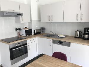 appartement proche de la plage , wimereux , 2 chambres , box stationnement , wifi