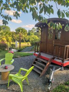 Campings Roulotte Mon reve en Normandie : photos des chambres