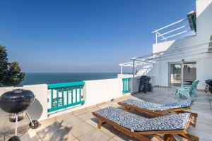 Santorini Ballito 180º Sea Views Braai and Pool