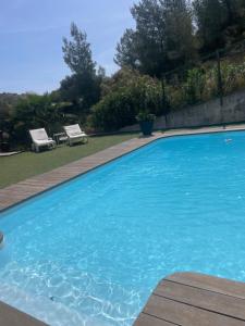 En Plein cœur des calanques à 800 m de la mer