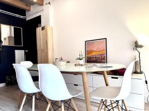 Appartements #LaMaisonVerte-calme en zone pietonne de Mulhouse : photos des chambres