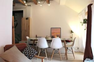 Appartements #LaMaisonVerte-calme en zone pietonne de Mulhouse : photos des chambres