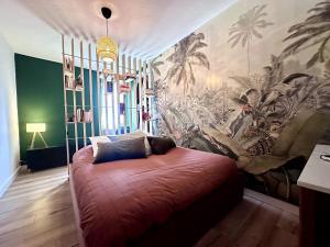 Appartements #LaMaisonVerte-calme en zone pietonne de Mulhouse : photos des chambres