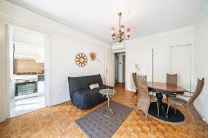 3 pièces centre-ville Cannes - Croisette - Climatisation séjour