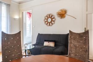 3 pièces centre-ville Cannes - Croisette - Climatisation séjour