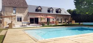 Maisons de vacances Gite du bois Richer 4 etoiles avec piscine : photos des chambres