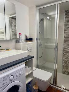 Maisons de vacances Maison 5pers-clim-piscine-wifi : photos des chambres
