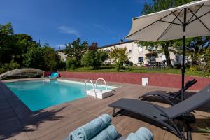 Maisons de vacances L-Echappee Belle - Maison proche Centre-ville, Piscine et Jardin : photos des chambres