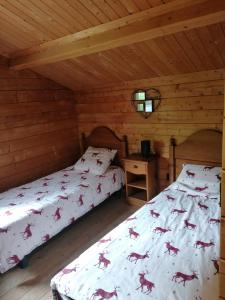 Chalets Chalet CARIBOU 74 avec Piscine Chauffee : photos des chambres