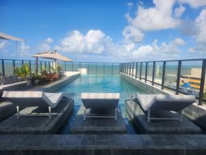 Flat João Pessoa Frente Mar - Banheira - Jacuzzi Privativa