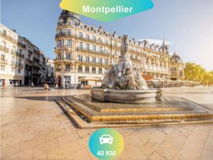 Maisons de vacances Grand gite ideal pour famille et groupe, piscine et plages privees : photos des chambres