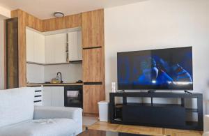 Airport sunset apartment