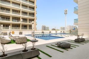 Modern Studio in Al Furjan with pool gym and game